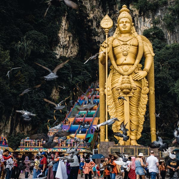 Buddha statue Batu Caves, Malaysia